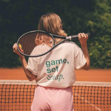 Game, Set & Nap Oversize Shirt - ALMOST A BRAND
