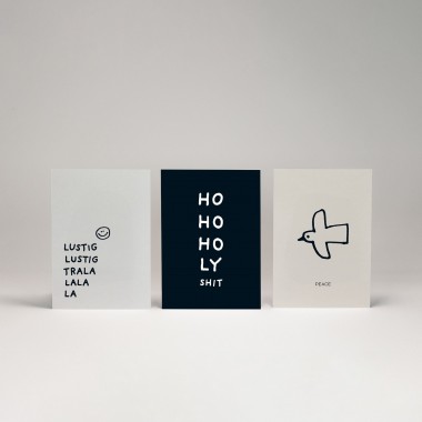 KARTE CHRISTMAS – Lustig Lustig Tralalalala – Studio Schön®