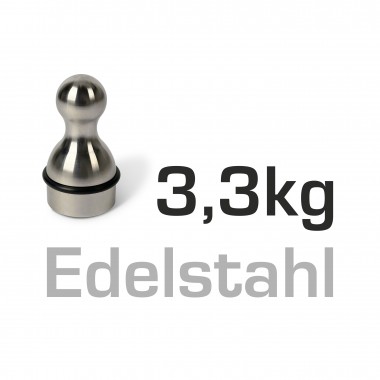 Keilbach Türstopper nemo.stainless steel 3,3 kg