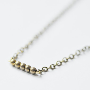 OHRRINGE "golden dots" bronze Ohrschmuck (Brisuren oder Haken)
