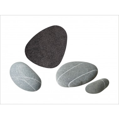 Keilbach Fußmatte kiesel 84x75cm