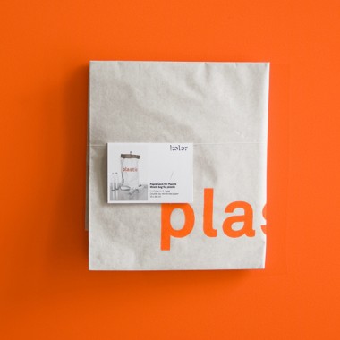 kolor Papiersack für Plastik