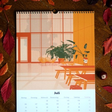 Leipzig Kalender 2026 - DIN A3 | ostkarte