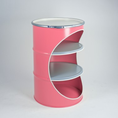 Lockengelöt - Schrank-Oval - aus einem Hamburger Ölfass