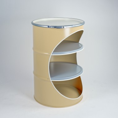 Lockengelöt - Schrank-Oval - aus einem Hamburger Ölfass