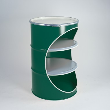 Lockengelöt - Schrank-Oval - aus einem Hamburger Ölfass