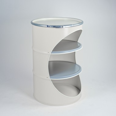 Lockengelöt - Schrank-Oval - aus einem Hamburger Ölfass