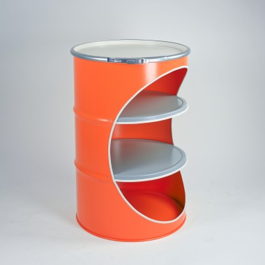 Lockengelöt - Schrank-Oval - aus einem Hamburger Ölfass