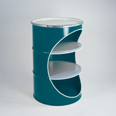 Lockengelöt - Schrank-Oval - aus einem Hamburger Ölfass