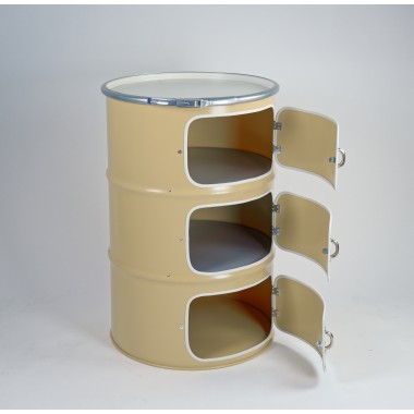 Lockengelöt - Dreitürer aus einem Ölfass