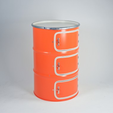 Lockengelöt - Dreitürer aus einem Ölfass