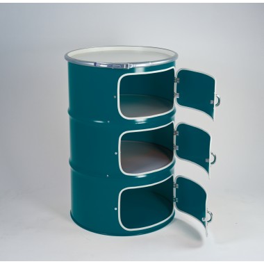 Lockengelöt - Dreitürer aus einem Ölfass