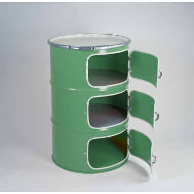 Lockengelöt - Dreitürer aus einem Ölfass