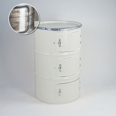 Lockengelöt - Dreitürer aus einem Ölfass