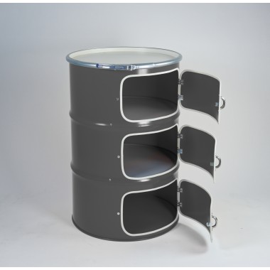 Lockengelöt - Dreitürer aus einem Ölfass