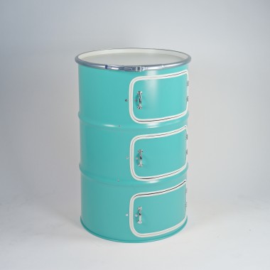 Lockengelöt - Dreitürer aus einem Ölfass