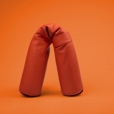 paddo Tuscan orange - Ergonomisches Positionierungskissen, flexible Ergorolle für Deinen Schreibtisch