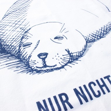 Geschirrtuch "Fauler Seehund"