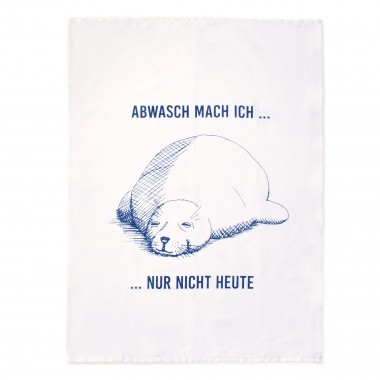 Geschirrtuch "Fauler Seehund"