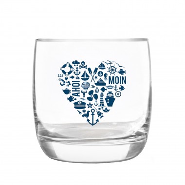 Kristallglas, Whiskeyglas "Nordisch by Heart" made in EU