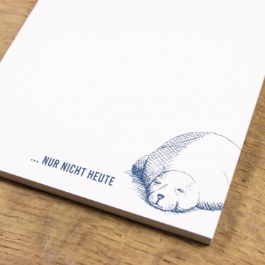 Bow & Hummingbird Maritimer Notizblock aus Recyclingpapier im 2er Set