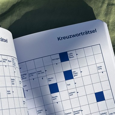 Pattie, Notizbuch mit Kreuzworträtseln & Sudokus by memo books