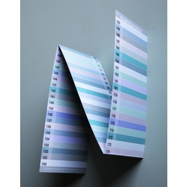 Messlatte „mannometer“ | Variante „Pastell“ | 70 - 190 cm | beidseitig bedruckt | 100% Recyclingpapier 