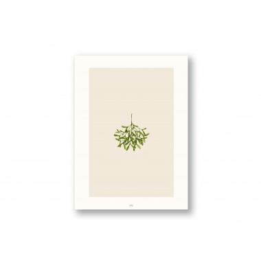 Kunstdruck Mistelzweig - SANS. Kunstdruck Mistelzweig - SANS.