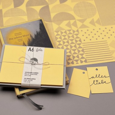 Feingeladen Geschenkpapier-Set No 2 / Bee & Grafica Hello Sunshine