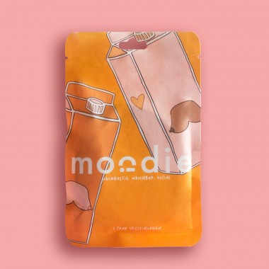 waschbare Stilleinlagen mit Social Impact und homegrown Design von moodie x Breastmilk