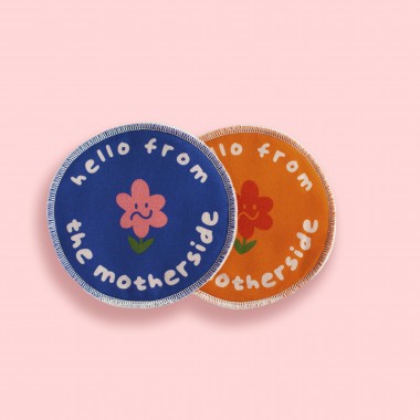Flowerempower Dreierpack von moodie x waschbare Stilleinlagen - 3 Paar