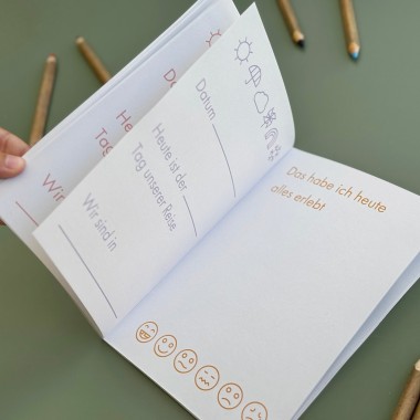 Reisetagebuch für Kinder – Reisejournal, Travel Journal für Urlaub, Reise & Ferien – miratheresia