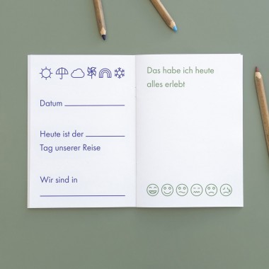 Reisetagebuch für Kinder – Reisejournal, Travel Journal für Urlaub, Reise & Ferien – miratheresia