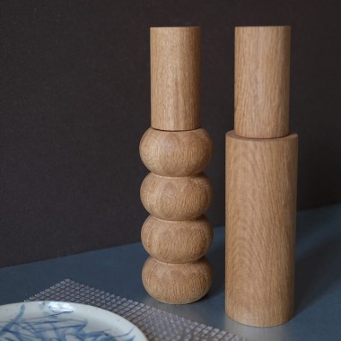 Gewürzmühle | gerade | rundund