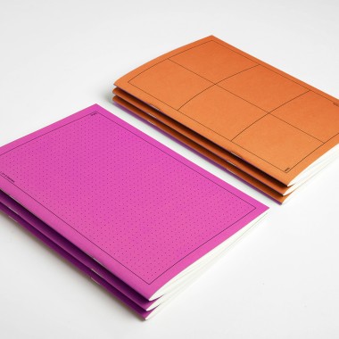 booq – orange-pink notebook – Edition Julie Joliat