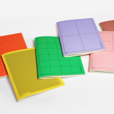 booq – pink-yellow notebook – Edition Julie Joliat