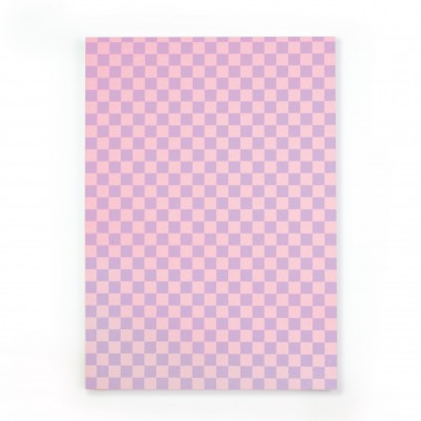 Notizblock-Set Herz/Karo/Diagonal - 3er Set in A6 aus Recyclingpapier