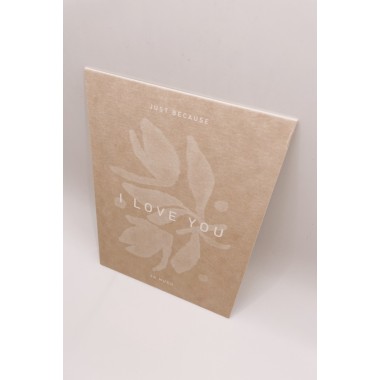 Postkarte - JUST BECAUSE I LOVE YOU / OAY.PAPER