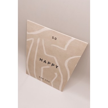Postkarte - SO HAPPY FOR YOU / OAY.PAPER