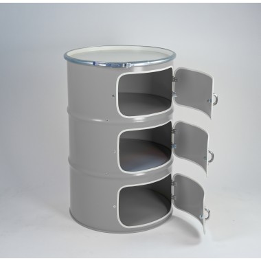 Lockengelöt - Dreitürer aus einem Ölfass