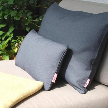 hum Patio Outdoor-Kissen Stahl-Grau