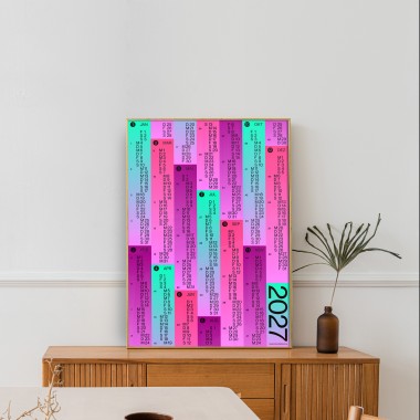 NEW PRINTS ON THE BLOCK / Jahresplaner 2027