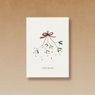 tucán y limón – Kartenset Weihnachten Winter | 5 Postkarten