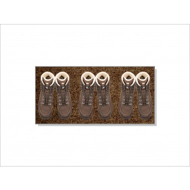 Keilbach Schuhwanne perfetto, aus Edelstahl 77 x 37 cm, Schmutzmatte innenliegend in 7 Farben erhältlich