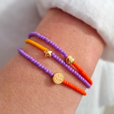 DIY Perlenset für Armbänder und Ringe - Happy Mix