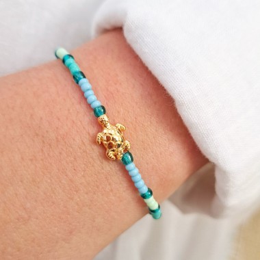 DIY Perlenset für Armbänder und Ringe - Meereswelt