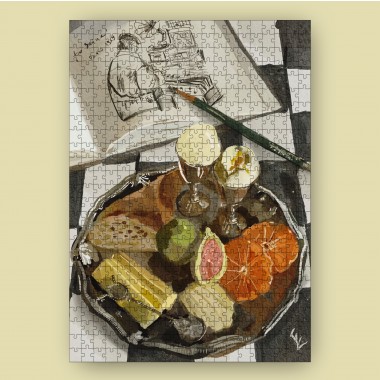 Das Puzzle Kollektiv - Puzzle "Petit-déjeuner" 1000 Teile