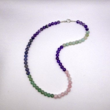 »Mystic Harmony« Kette aus Edelstein-Mix von pinapina