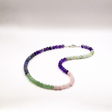 »Mystic Harmony« Kette aus Edelstein-Mix von pinapina