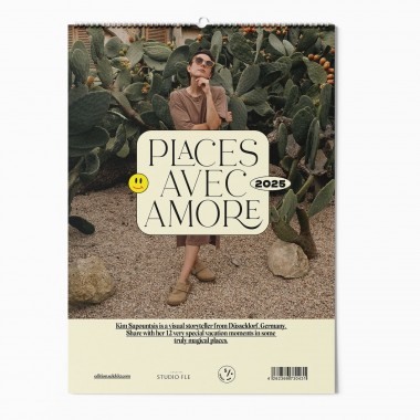 "Places Avec Amore" Fotokalender 2025 by Kim Sapountsis